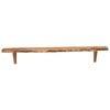 vidaXL Wall Shelves 2 pcs 110x20x18 cm Solid Wood Acacia