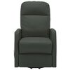 vidaXL Stand up Massage Chair Anthracite Faux Leather