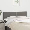 vidaXL Headboards 2 pcs Dark Grey 72 cm Fabric