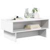 vidaXL Coffee Table White 80 x 46 x 35 cm Engineered Wood