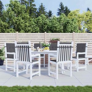 vidaXL Garden chair cushions Anthracite 100 x 50 x 3 cm