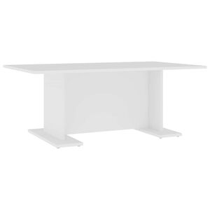 vidaXL Coffee Table White 103,5x60x40 cm Engineered Wood