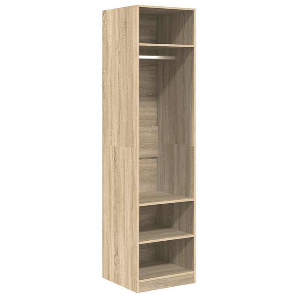vidaXL Wardrobe Sonoma Oak 50x50x200 cm Engineered Wood