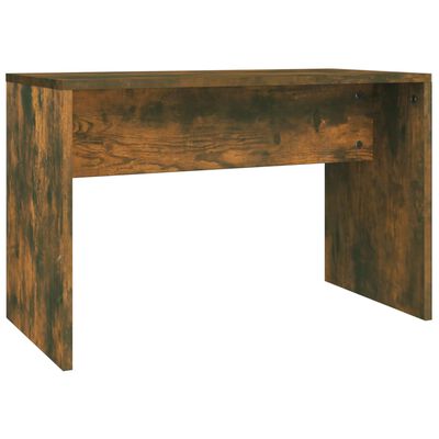 vidaXL Dressing Table Set Smoked Oak 86.5x35x136 cm
