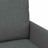 vidaXL Sofas with Cushion 110cm Dark Grey Plywood