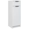 vidaXL Bathroom Cabinet White 32x33,5x90 cm Engineered Wood