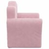 vidaXL Kids' Sofa Pink Soft Plush