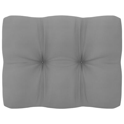 vidaXL 3-Seater Sofa with Cushions Solid Pinewood