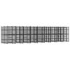 vidaXL Outdoor Dog Kennel Steel 16,59 m&sup2;