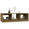 vidaXL Coffee Table Honey Brown 110x50x34 cm Solid Pinewood