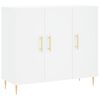 vidaXL Sideboard White 90x34x80 cm Engineered Wood