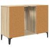 vidaXL Sink Cabinet Sonoma Oak 80x33x60 cm Engineered Wood