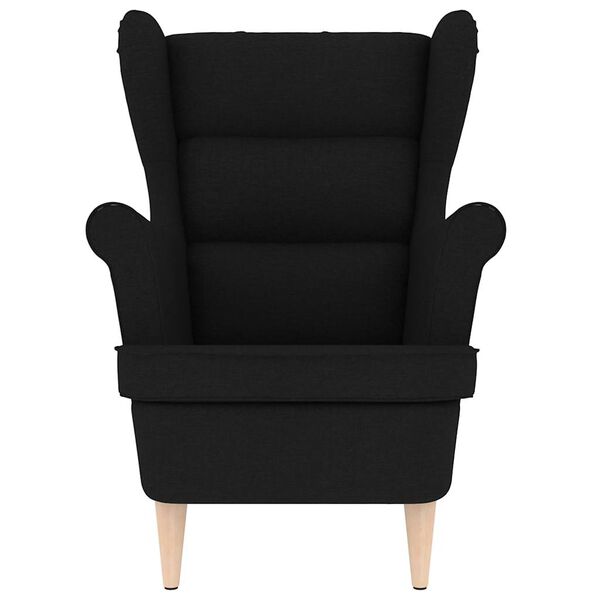 vidaXL Armchair Black 74x84x100 cm Fabric