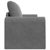 vidaXL Sofa Bed 60cm Dark Grey Velvet