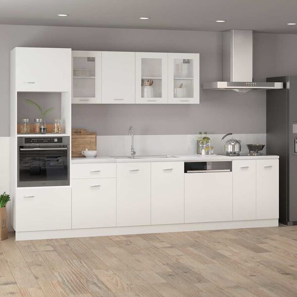 vidaXL Bottom Cabinet Lyon White 60x46x81.5 cm Engineered Wood