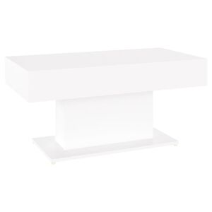 vidaXL Coffee Table White 96x50x45 cm Engineered Wood