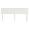 vidaXL Headboard White 180 cm Engineered wood