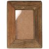 vidaXL Photo Frames 2 pcs 23x28 cm Solid Reclaimed Wood and Glass