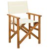 vidaXL Director's Chair Solid Acacia Wood