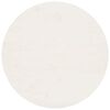 vidaXL Table Top White Ø70x2.5 cm Solid Wood Pine
