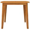 vidaXL Garden Table 85x85x75 cm Solid Wood Acacia
