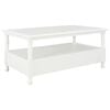 vidaXL Coffee Table White 100x55x45 cm Wood