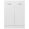 vidaXL Bottom Cabinet Lyon White 60x46x81.5 cm Engineered Wood