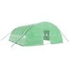 vidaXL Greenhouse with Steel Frame Green 48 m&sup2; 8x6x2,85 m