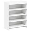 vidaXL Shoe Cabinet White 73.5 x 36 x 92 cm Engineered Wood