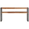 vidaXL Console Table 150x30x75 cm Solid Acacia Wood