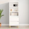 vidaXL Highboard White 40x36x110 cm Engineered Wood