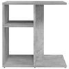 vidaXL Side Table Concrete Grey 50x30x50 cm Engineered Wood