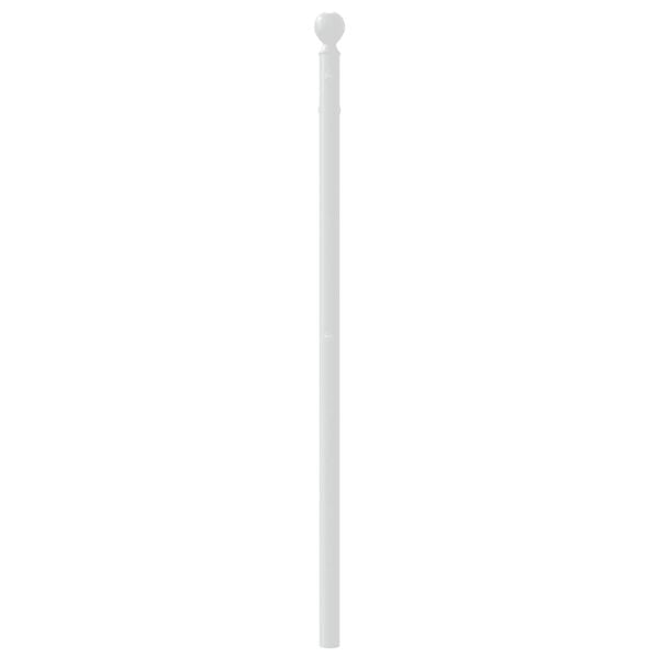 vidaXL Metal Replace Headboard White 90 cm