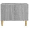 vidaXL Coffee Tables 2 pcs Grey Sonoma 50x50x40 cm Engineered Wood