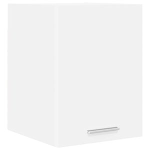 vidaXL Hanging Cabinet with Door White 30 x 31 x 40 cm Engineered Wood
