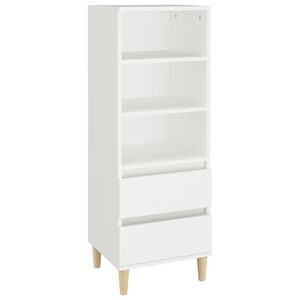 vidaXL Highboard White 40x36x110 cm Engineered Wood