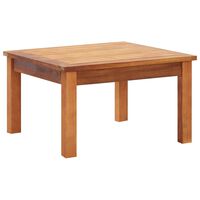vidaXL Garden Coffee Table 60x60x36 cm Solid Acacia Wood