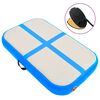 vidaXL Inflatable Gymnastics Mat with Pump 60x100x10 cm PVC Blue