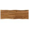 vidaXL Live Edge Table Top 120 x 40 x 3.2 cm Rectangular