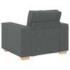 vidaXL Sofa Chair Dark Grey 60 cm Fabric