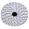 vidaXL Boat Rope White 6 mm 25 m Polypropylene