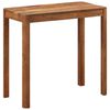 vidaXL Bar Table Solid Wood Acacia with Honey Finish 110x55x106 cm