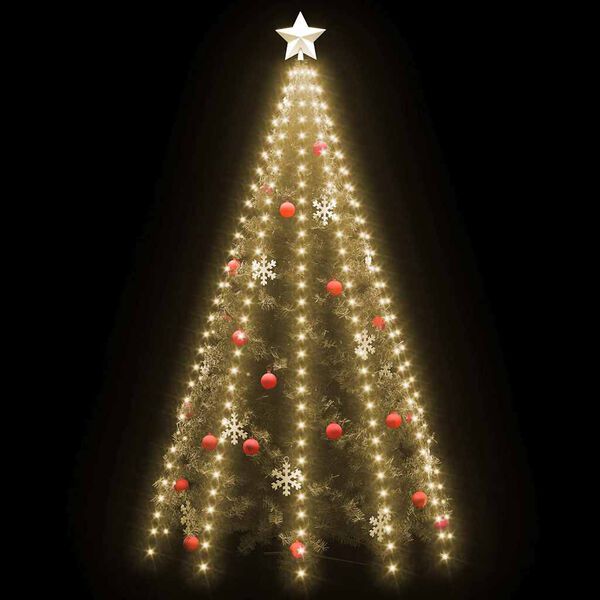 vidaXL Christmas Tree Net Lights with 300 LEDs 300 cm