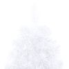 vidaXL Artificial Half Pre-lit Christmas Tree with Ball Set White 150 cm