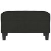 vidaXL Footstool Black 70x55x41 cm Fabric