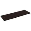 vidaXL Wall Shelf Dark Brown 180x60x(2-4) cm Treated Solid Wood Oak