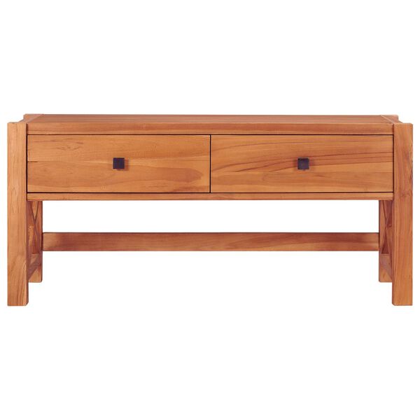 vidaXL TV Cabinet 100x40x45 cm Teak Wood