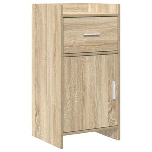 vidaXL Sideboard Sonoma Oak 40 x 36 x 80 cm Engineered Wood