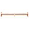vidaXL Monitor Stand 100x27x15 cm Solid Wood Pine