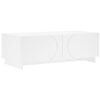 vidaXL Coffee Table White 102 x 50.5 x 35 cm Engineered Wood